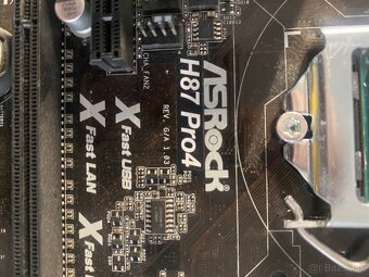 Základnú doska ASRock H87 Pro4 + procesor - 3