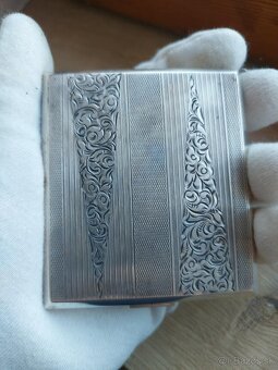 Strieborná tabatierka - 3