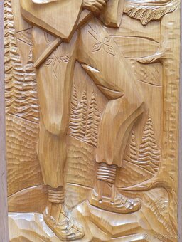 Predám vyrezávaný obraz Jánošíka - 3