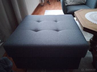 TABURET- PODNOŽKA- MODUL k pohovke 67x67- nový - 3