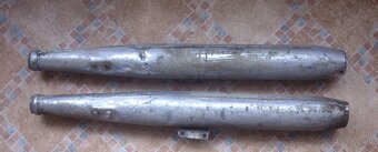 2 výfuky na jawa - čz 250, 350 - 3