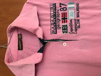 NAPAPIJRI originál baby pink damske tricko S - 3