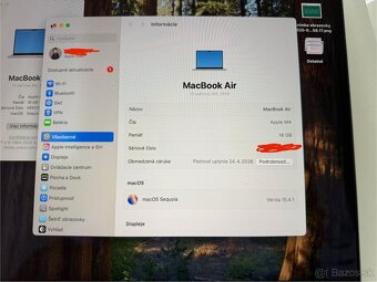 Apple MacBook Air M4 16GB RAM / 256 SSD - ako nový - 3
