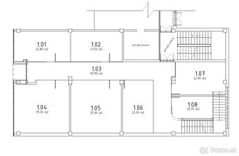 21,50 m2 - Exkluzívne obchodné priestory na prenájom Malack - 3