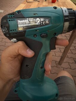Baterie a nabijacka pre Makita 6281D - 3