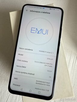Huawei P smart Z, 64gb/4, shappire blue - 3