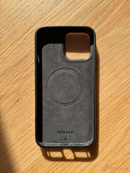 Horween Leather NOMAD kryt s Magsafe na iPhone 13 Pro Max - 3