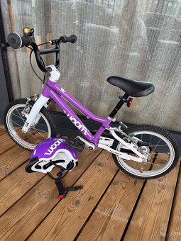 Woom 2 Fialový 14 + Prilba Woom S - 3