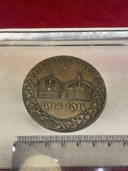 vojenská medaila Franc Jozef -bronz - 3