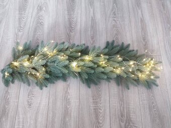 čečinové venčeky a vianočné girlandy - 3