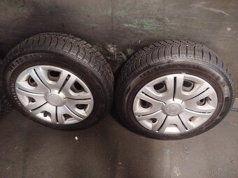 5x100 R14 185/60 R14 zimné 8mm originál škoda - 3
