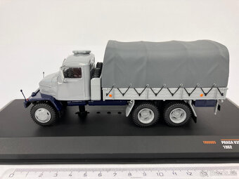 Praga V3S AD80 1974    1:43 + časopis - 3