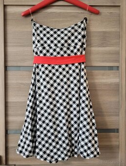 Nádherné retro šaty veľkosť M - 3