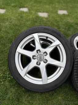 Original AUDI 5x112, r17 + pneu - 3