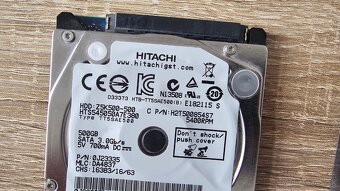 500GB hdd 2,5 Hitachi - 3