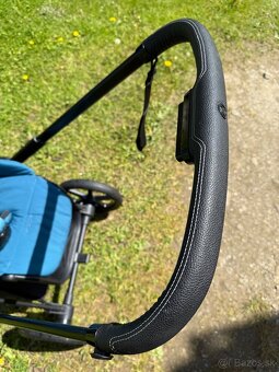CYBEX PRIAM MATT BLACK + MOUNTAIN BLUE - 3