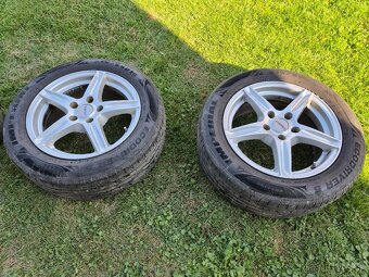 Letné obutie hliníkové disky Dezent 215/55 R16 5x112 - 3