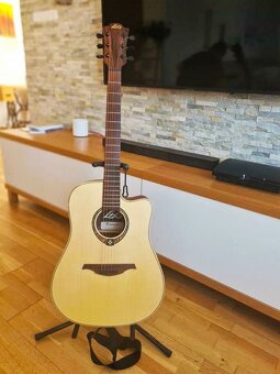 Gitara LAG Tramontane T270DCE, puzdro + kapo - 3