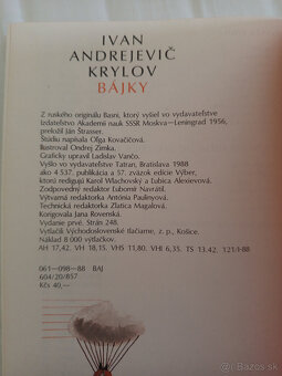 predám knihu Bájky - 3