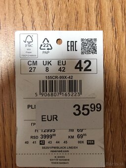 Penske tenisky Reserved č. 42 - 3