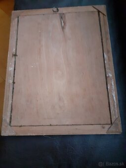 Stará výšivka, vyšívaný obraz - 3