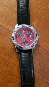 Predám vintage Swiss Certina chronograph  red .nález stav.15 - 3