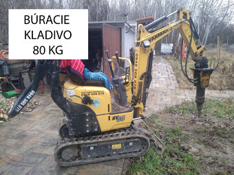 mini Bager zemne prace - 1t - 3