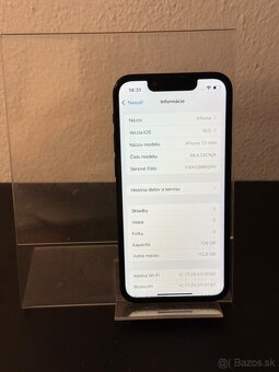 Predám Apple iPhone 13 Mini 128GB Black Bežné známky - 3