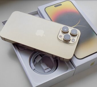 iPhone 14 Pro Gold BATERIE 100% TOP - 3