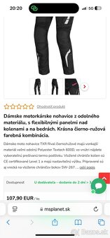 Nové Dámske moto nohavice TRX Rival - 3