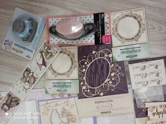 Sada na vyrábanie scrapbooking. - 3