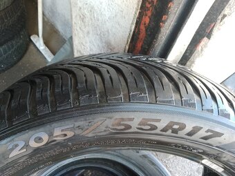 4x zimné pneumatiky 205/55r17 - 3
