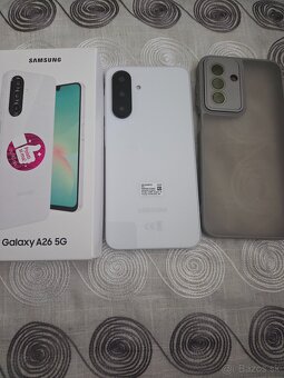 Samsung A26 5g dual sim biely super stav v záruke - 3
