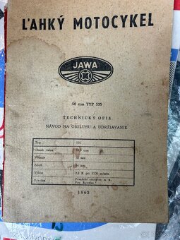 Jawa knižka údržby a montáže - 3