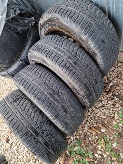 5x110 R16 - plech. disky + 205/60 R16 M+S Hankook (OPEL) - 3