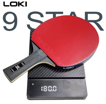 Kvalitná Profi Stolnotenisová Raketa LOKI 9 STAR Top Model - 3