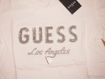 Guess dámske biele tričko - 3
