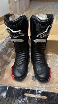 vysoké čižmy na moto Alpinestars S-MX 6 - 3