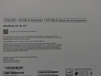 Predám/Vymením MacBook Air 13” M4 (2025) – 16 GB / 512 GB - 3
