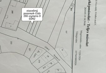 stavebný pozemok 950m2, abaujvar,blízko kechnec - 3