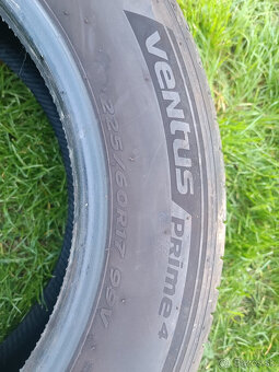 2ks 225/60 R17 - Hankook Ventus Prime4 - Letné - 3
