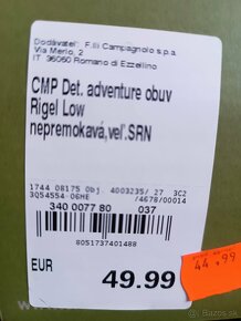 Nepremokavé topánky CMP - 3