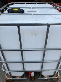 : IBC nádrž kontajner 1000l ZV -BB - 3