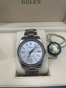 Ponúkam na predaj hodinky značky Rolex Oyster Perpetual 41mm - 3