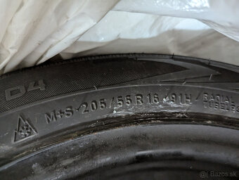 Zimne Pneu + Plechove disky: Nokian WR-D4 (M+S) - 3