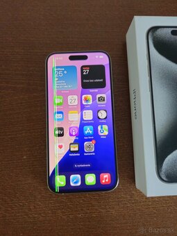 Apple iPhone 15 pro 128gb titanium white - 3