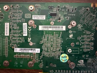 NVIDIA Quadro FX 3800 – 1GB GDDR3, DisplayPort + DVI - 3
