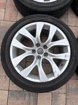 Orig. hliníkové disky Citroen R18, 5x108 - 3
