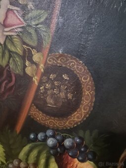 Zátišie olejomaľba na plátne - 3