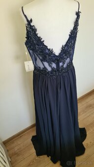 Luxusné spoločenské šaty L/XL - 3